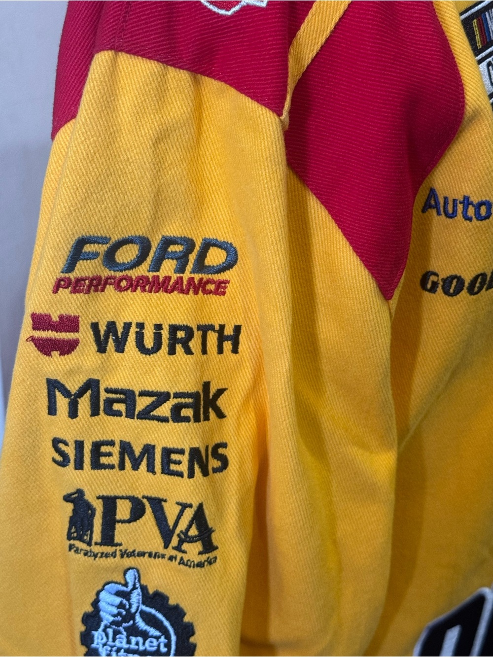 Pennzoil Shell Racing Jacket - Yellow & Red - Picture 3 of 4